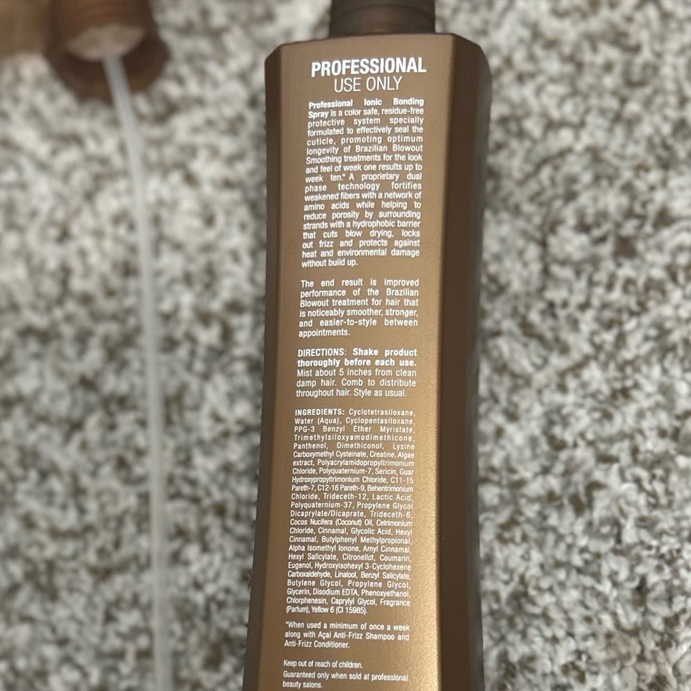 Ionic Bonding Spray Brazilian Blowout